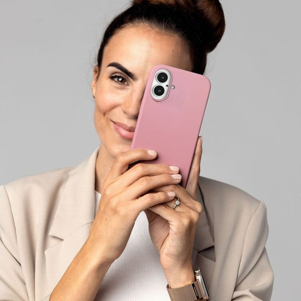 Vonmählen Back Cover Soft Silicone iPhone 16 Plus Cherry Blossom