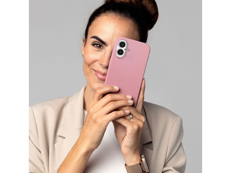 Vonmählen Back Cover Soft Silicone iPhone 16 Cherry Blossom