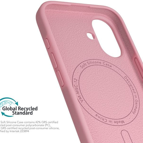 Vonmählen Back Cover Soft Silicone iPhone 16 Cherry Blossom