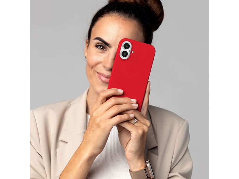 Vonmählen Back Cover Soft Silicone iPhone 16 Plus Firecracker