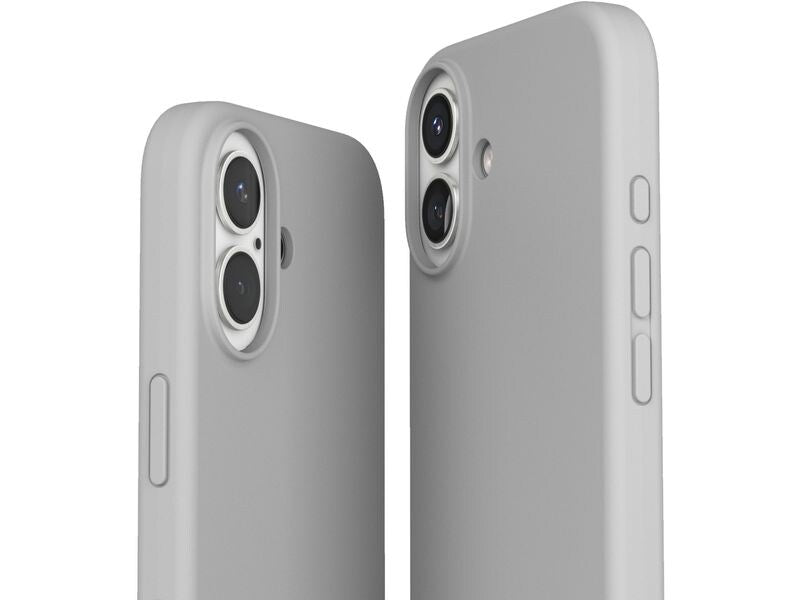 Vonmählen Back Cover Soft Silicone iPhone 16 Plus Light Gray