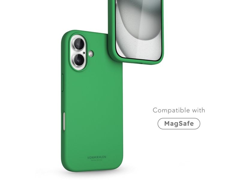 Vonmählen Back Cover Soft Silicone iPhone 16 Plus Green Haven