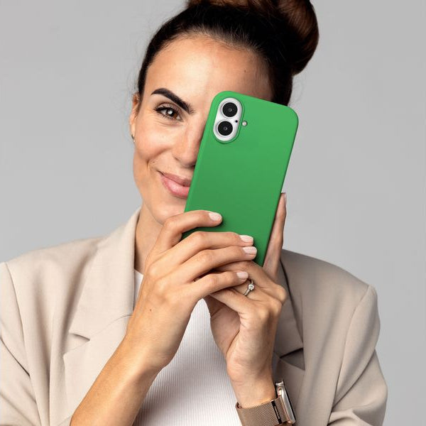 Vonmählen Back Cover Soft Silicone iPhone 16 Plus Green Haven