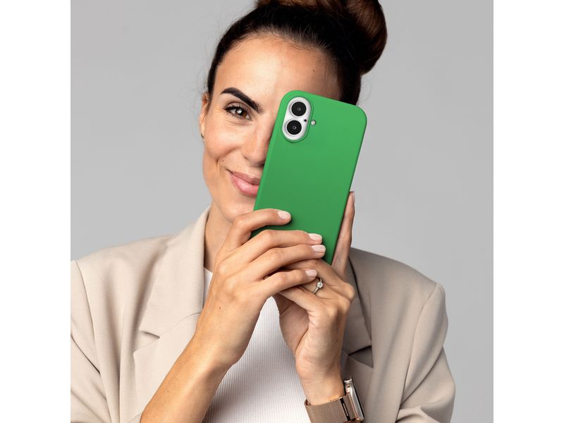 Vonmählen Back Cover Soft Silicone iPhone 16 Plus Green Haven