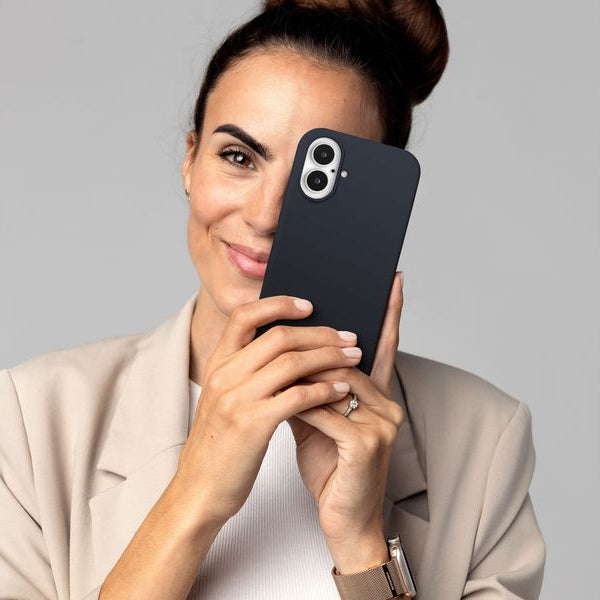 Vonmählen Back Cover Soft Silicone iPhone 16 Plus Navy