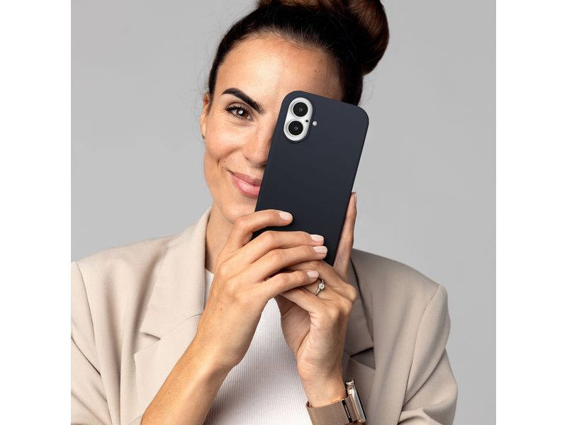 Vonmählen Back Cover Soft Silicone iPhone 16 Plus Navy