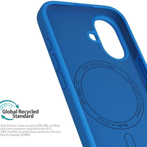 Vonmählen Back Cover Soft Silicone iPhone 16 Sky Captain