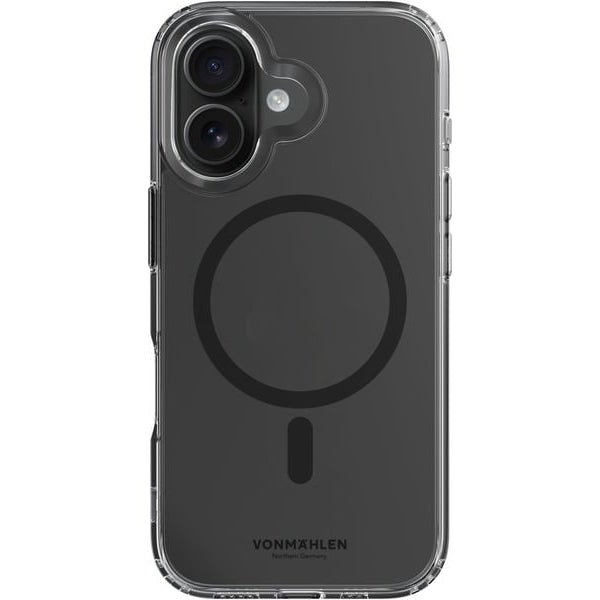 Vonmählen Back Cover Transparent  iPhone 16 Plus Black