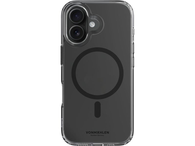Vonmählen Back Cover Transparent  iPhone 16 Plus Black