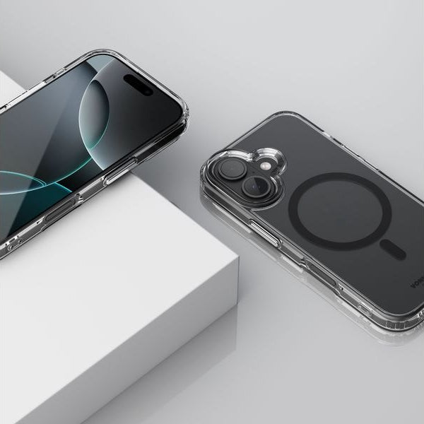 Vonmählen Back Cover Transparent  iPhone 16 Plus Black