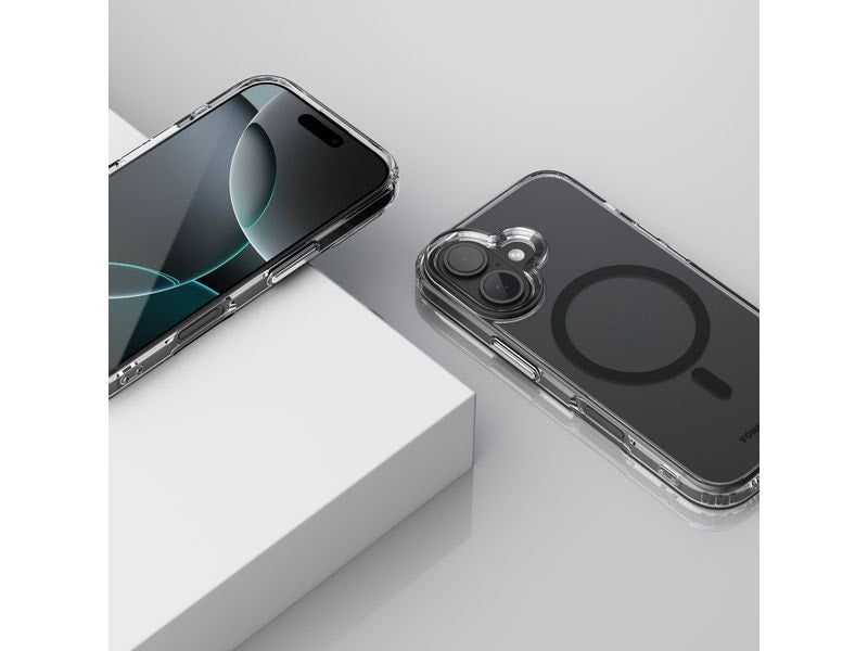 Vonmählen Back Cover Transparent  iPhone 16 Plus Black