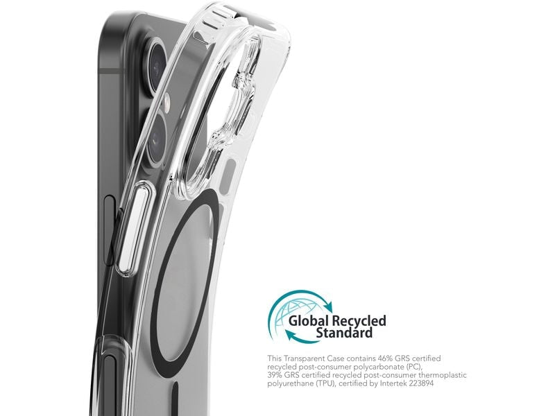 Vonmählen Back Cover Transparent  iPhone 16 Black