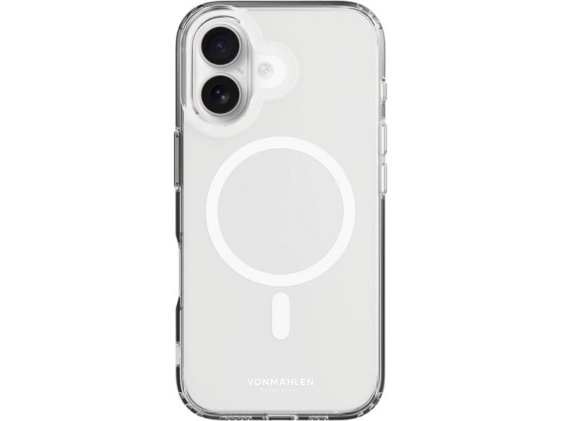 Vonmählen Back Cover Transparent  iPhone 16 Plus White