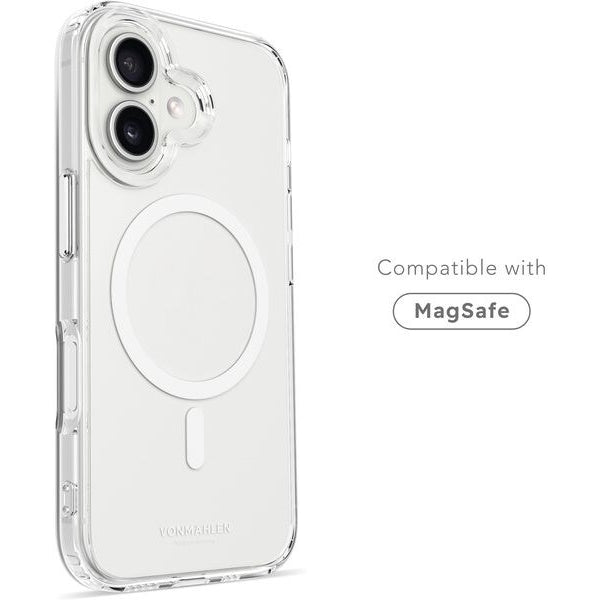 Vonmählen Back Cover Transparent  iPhone 16 Plus White