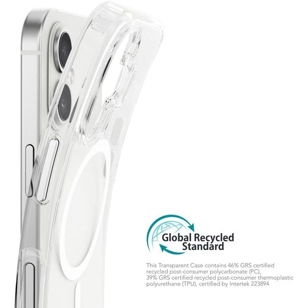 Vonmählen Back Cover Transparent  iPhone 16 White