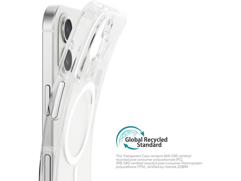 Vonmählen Back Cover Transparent  iPhone 16 White