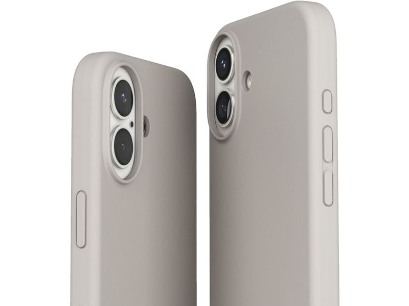 Vonmählen Back Cover Soft Silicone iPhone 16 Plus Cream