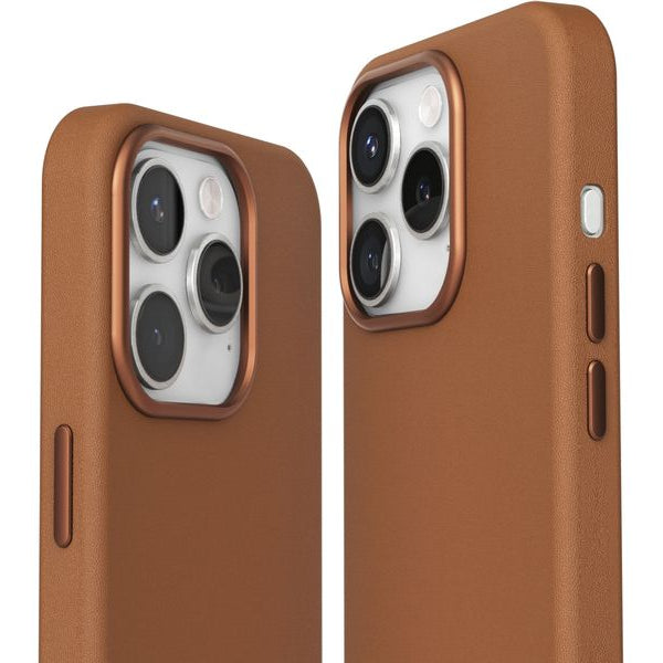 Vonmählen Back Cover Like Leather iPhone 16 Pro Max Braun