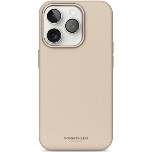 Vonmählen Back Cover Like Leather iPhone 16 Pro Max Beige