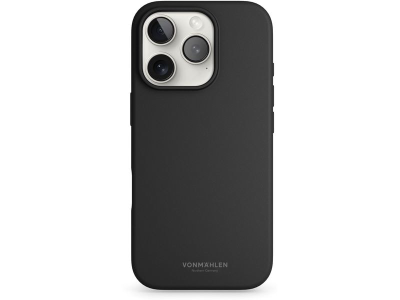 Vonmählen Back Cover Soft Silicone iPhone 16 Pro Max Black