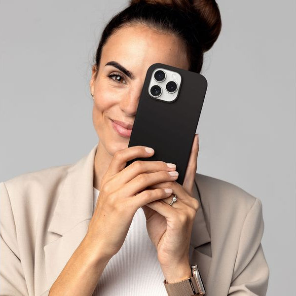 Vonmählen Back Cover Soft Silicone iPhone 16 Pro Black