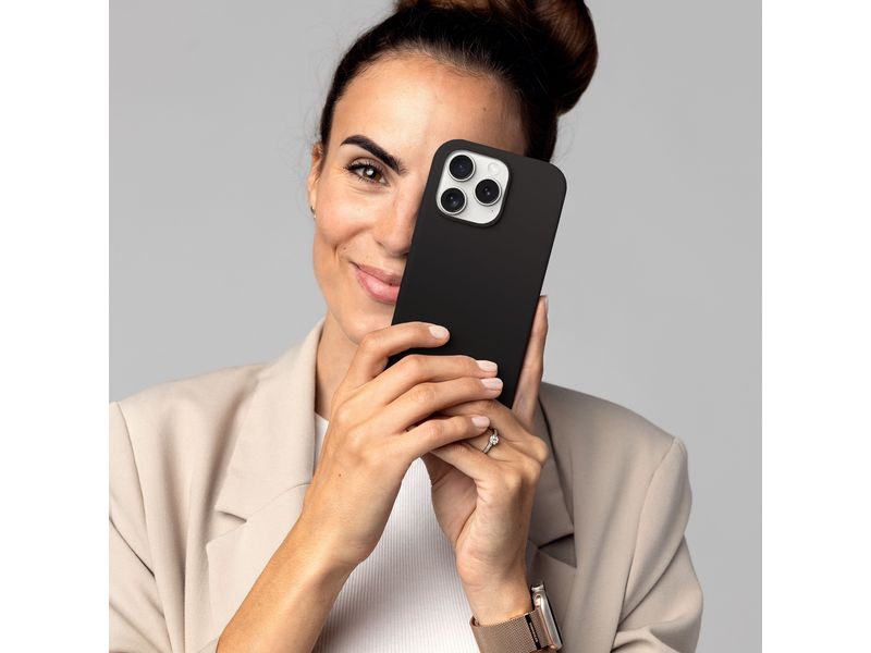 Vonmählen Back Cover Soft Silicone iPhone 16 Pro Black