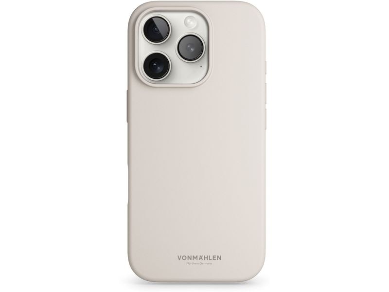 Vonmählen Back Cover Soft Silicone iPhone 16 Pro Max Cream