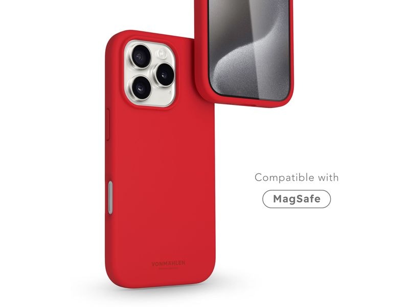 Vonmählen Back Cover Soft Silicone iPhone 16 Pro Max Firecracker