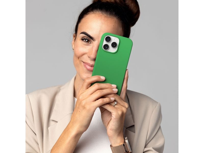 Vonmählen Back Cover Soft Silicone iPhone 16 Pro Max Green Haven