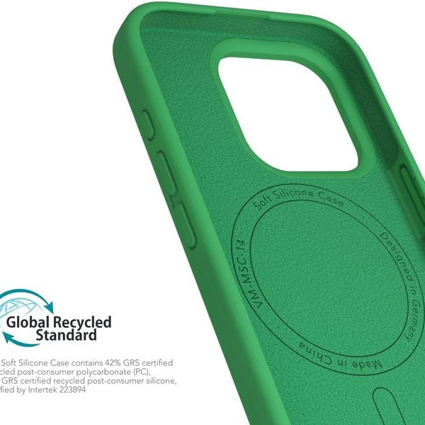 Vonmählen Back Cover Soft Silicone iPhone 16 Pro Green Haven