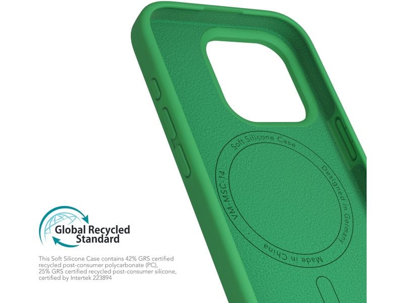 Vonmählen Back Cover Soft Silicone iPhone 16 Pro Green Haven