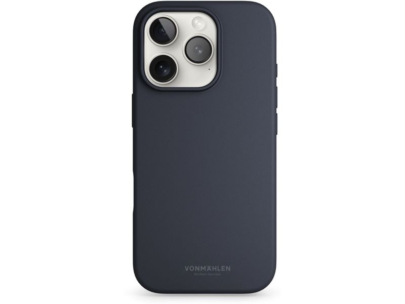 Vonmählen Back Cover Soft Silicone iPhone 16 Pro Navy