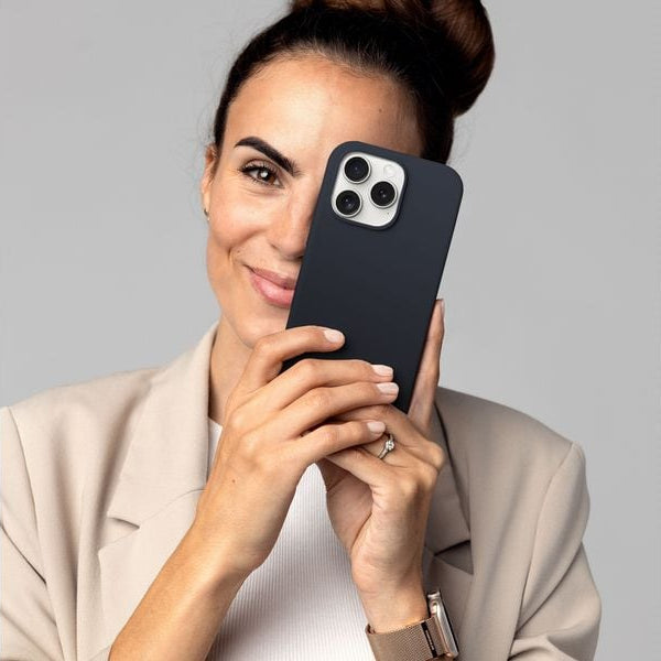 Vonmählen Back Cover Soft Silicone iPhone 16 Pro Max Navy