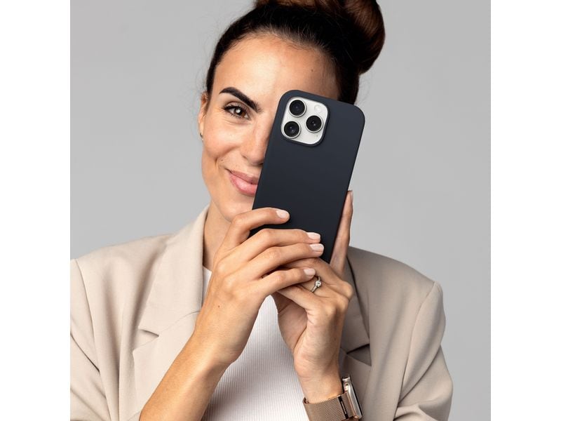 Vonmählen Back Cover Soft Silicone iPhone 16 Pro Max Navy