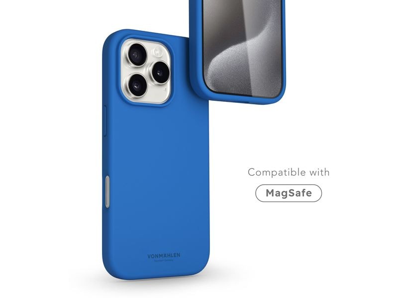 Vonmählen Back Cover Soft Silicone iPhone 16 Pro Sky Captain