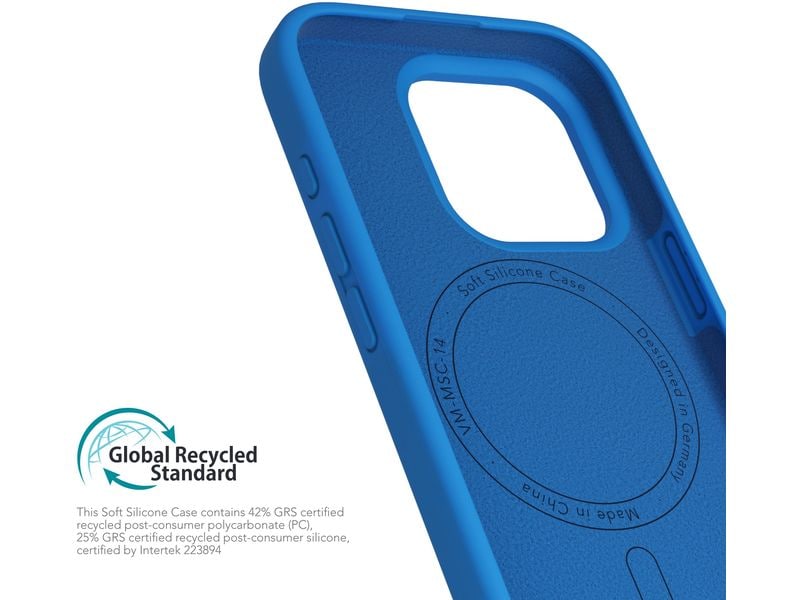 Vonmählen Back Cover Soft Silicone iPhone 16 Pro Sky Captain
