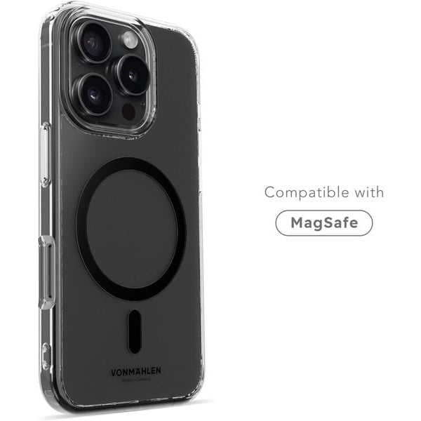 Vonmählen Back Cover Transparent  iPhone 16 Pro Max Black