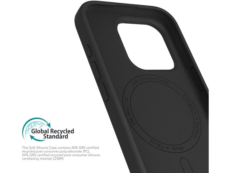 Vonmählen Back Cover Soft Silicone iPhone 16 Pro Max Black