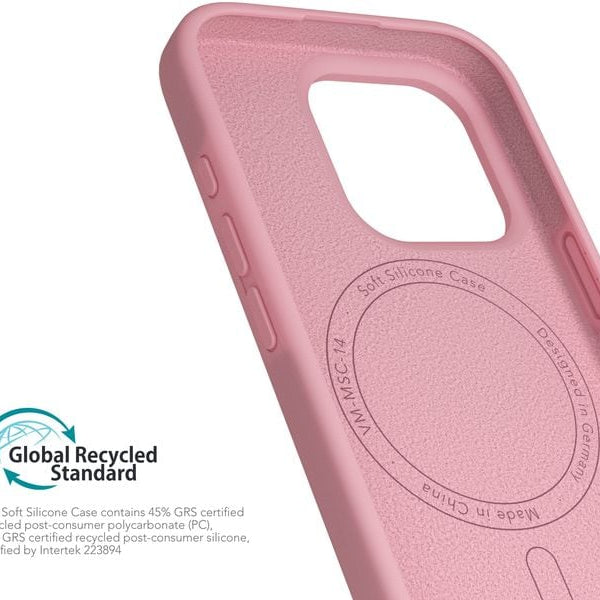 Vonmählen Back Cover Soft Silicone iPhone 16 Pro Max Cherry Blossom