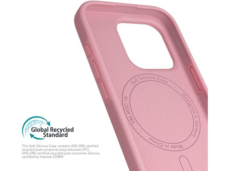 Vonmählen Back Cover Soft Silicone iPhone 16 Pro Max Cherry Blossom