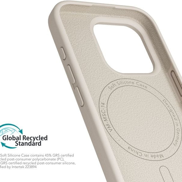 Vonmählen Back Cover Soft Silicone iPhone 16 Pro Max Cream