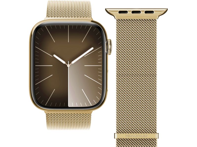 Vonmählen Armband Milanese Loop 2 Apple Watch 38/44/45/49 mm Gold