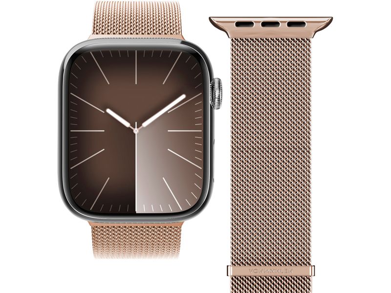 Vonmählen Armband Milanese Loop 2 Apple Watch 38/44/45/49 mm Rosegold