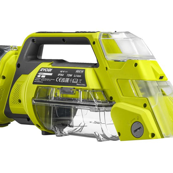 RYOBI Akku-Textielreiniger RDC18-0 ohne Akku und Ladegerät