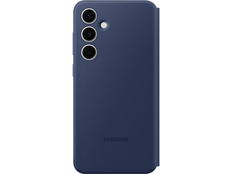 Samsung Back Cover Smart View Wallet Galaxy S24 FE Blau