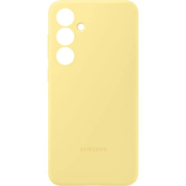 Samsung Back Cover Silicone Case Galaxy S24 FE Gelb