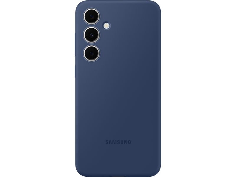 Samsung Back Cover Silicone Case Galaxy S24 FE Blau