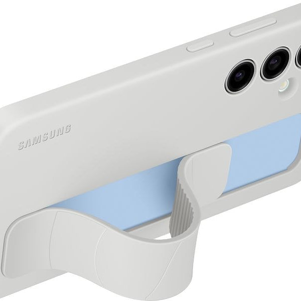 Samsung Back Cover Standing Grip Case Galaxy S24 FE Grey