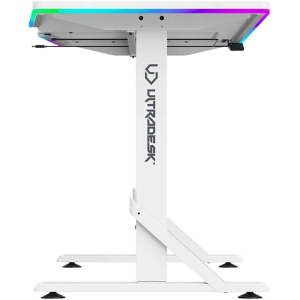 Ultradesk Gaming Tisch Iron Weiss