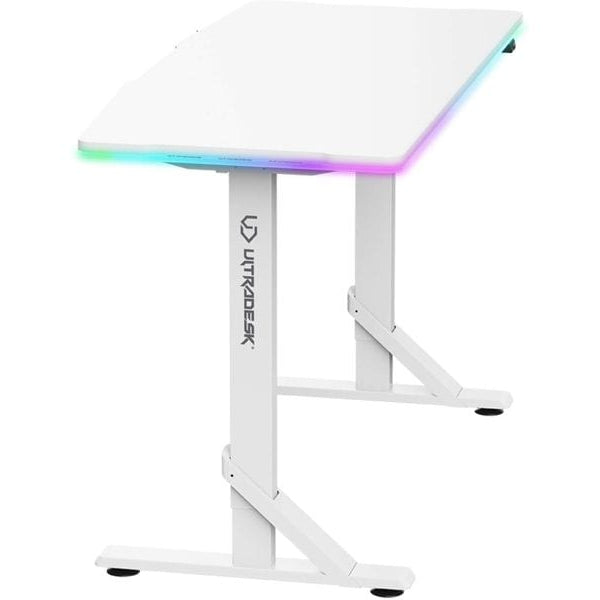 Ultradesk Gaming Tisch Iron Weiss